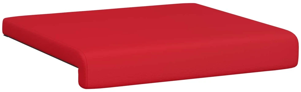 Suoliuko pagalvė 4 vnt. Dirbtinė oda Raudona Gylis 35 cm