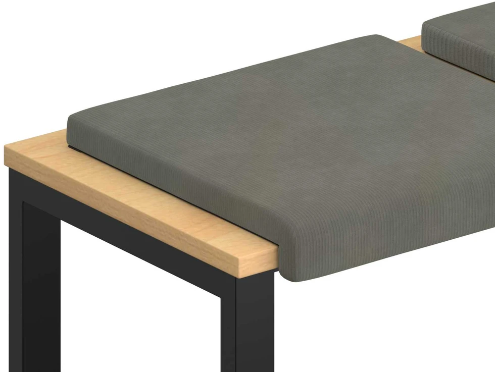 Suoliuko pagalvė 4 vnt. mančester Šviesiai pilka Gylis 35 cm