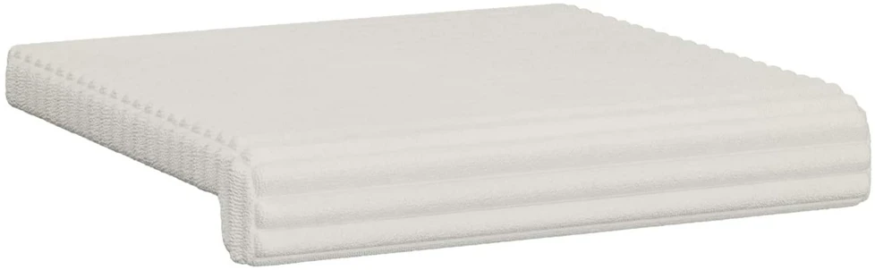 Suoliuko pagalvė 4 vnt. Pūkuota korduroja Kreminė Gylis 35 cm