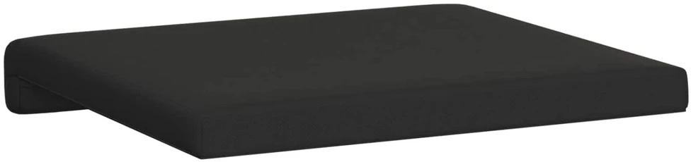 Suoliuko pagalvė 4 vnt. Tekstūruotas aksomas Juoda Gylis 35 cm