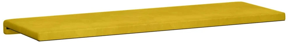 Suoliuko pagalvė Aksomas Geltona Gylis 35 cm