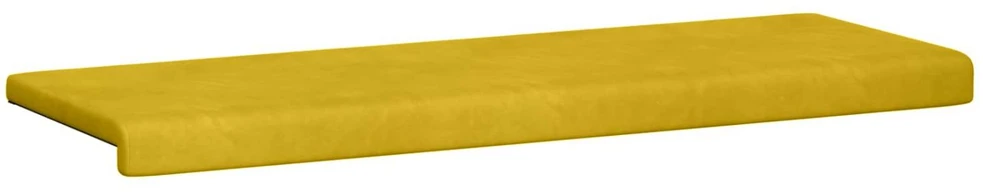 Suoliuko pagalvė Aksomas Geltona Gylis 35 cm