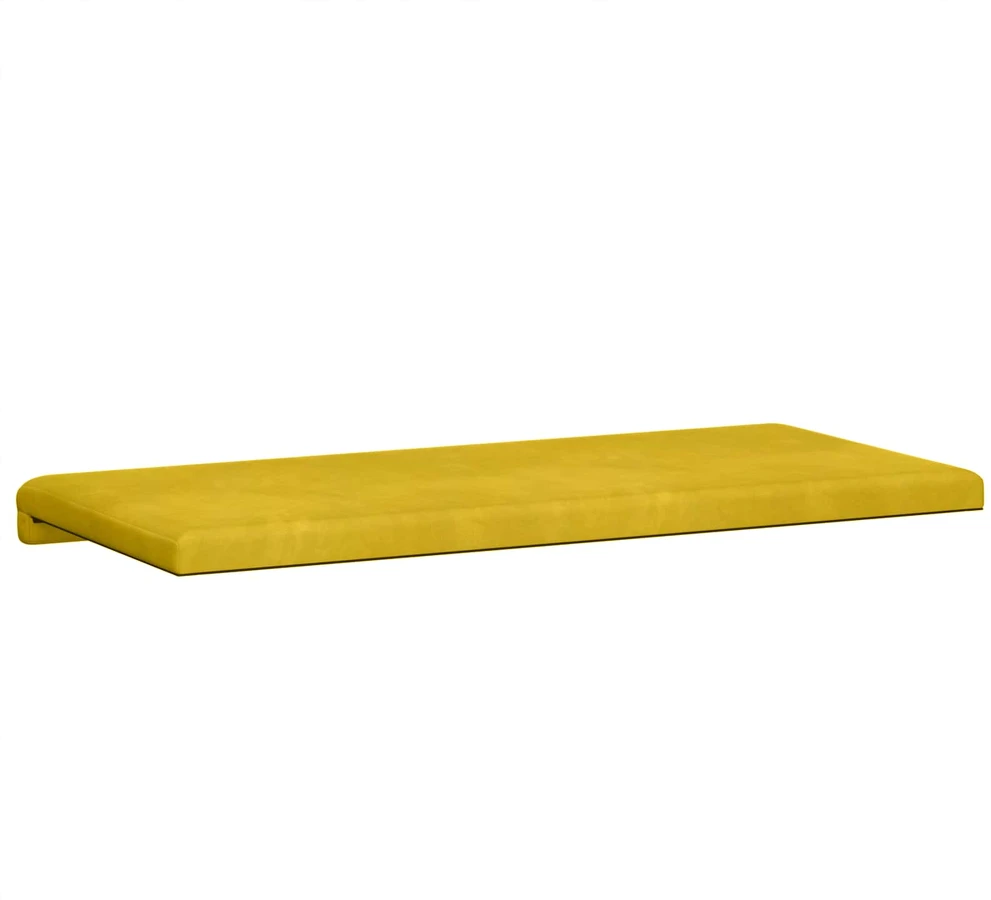 Suoliuko pagalvė Aksomas Geltona Gylis 35 cm