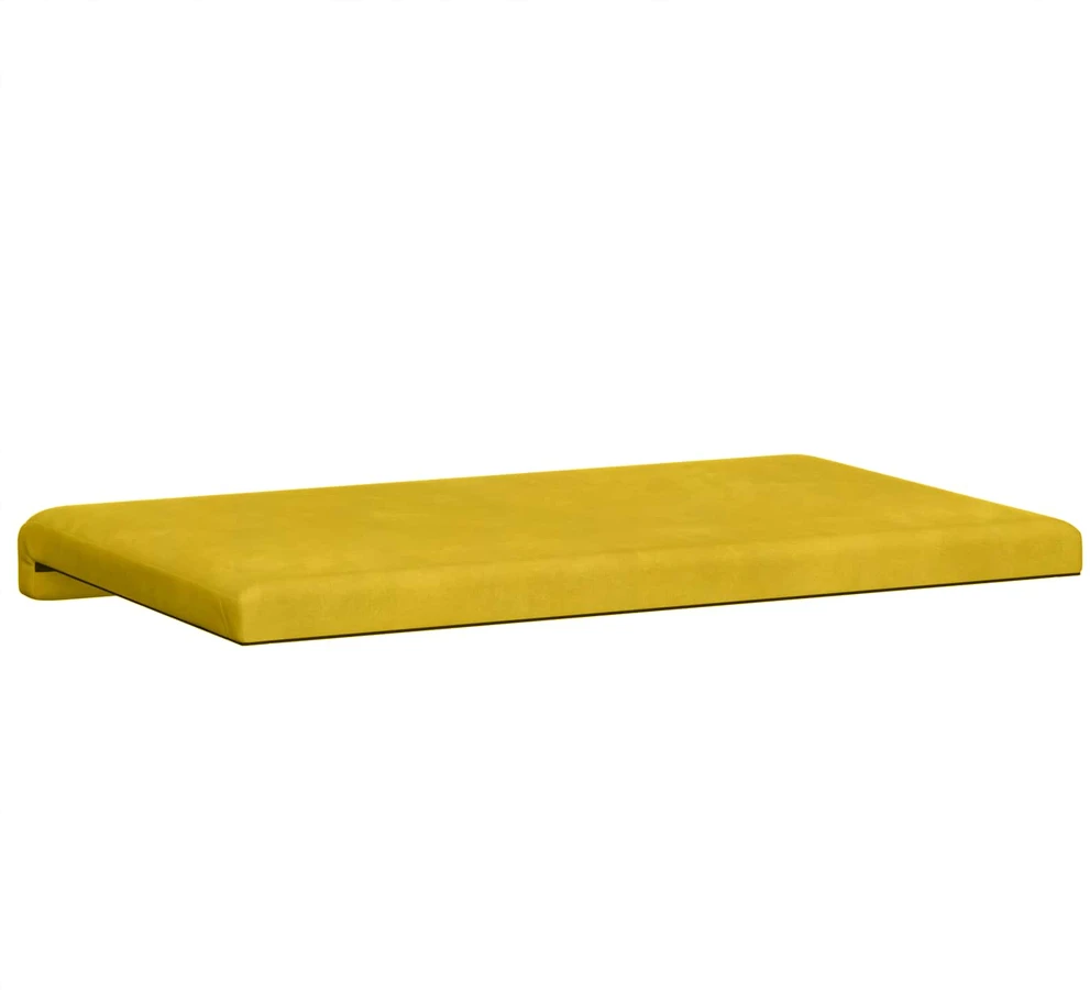 Suoliuko pagalvė Aksomas Geltona Gylis 35 cm