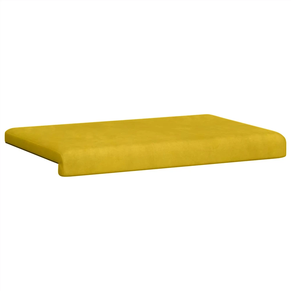 Suoliuko pagalvė Aksomas Geltona Gylis 35 cm