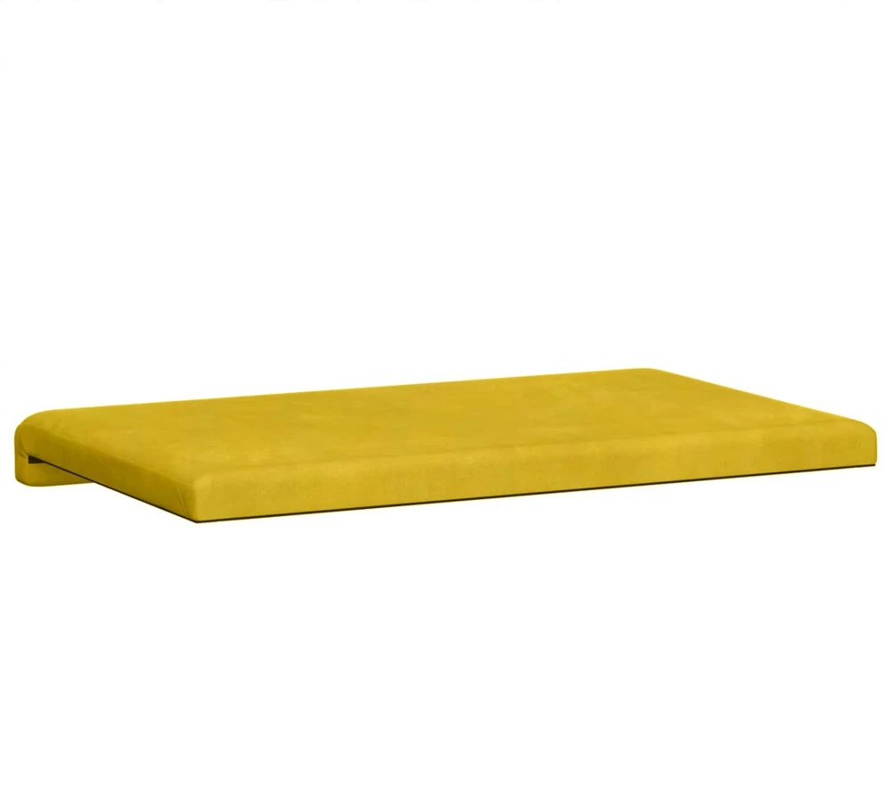 Suoliuko pagalvė Aksomas Geltona Gylis 35 cm