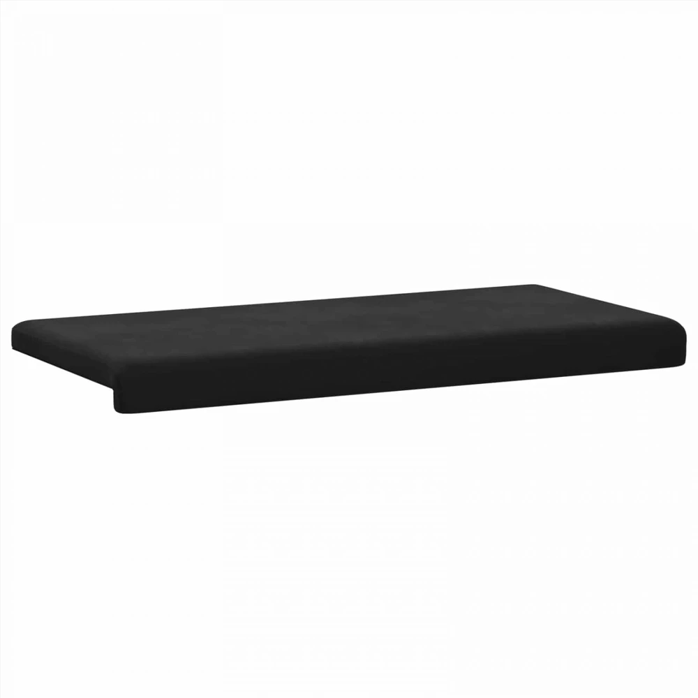 Suoliuko pagalvė Aksomas Juoda Gylis 35 cm