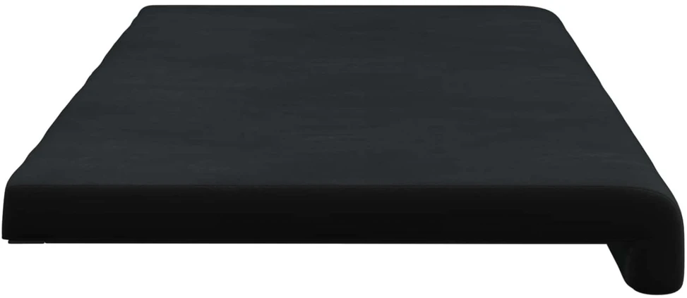 Suoliuko pagalvė Aksomas Juoda Gylis 35 cm
