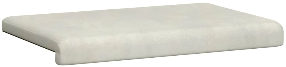 Suoliuko pagalvė Aksomas Kreminė Gylis 35 cm