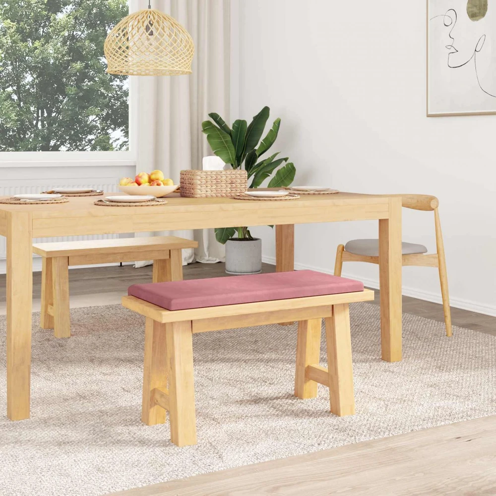 Suoliuko pagalvė Aksomas Rožinė Gylis 35 cm