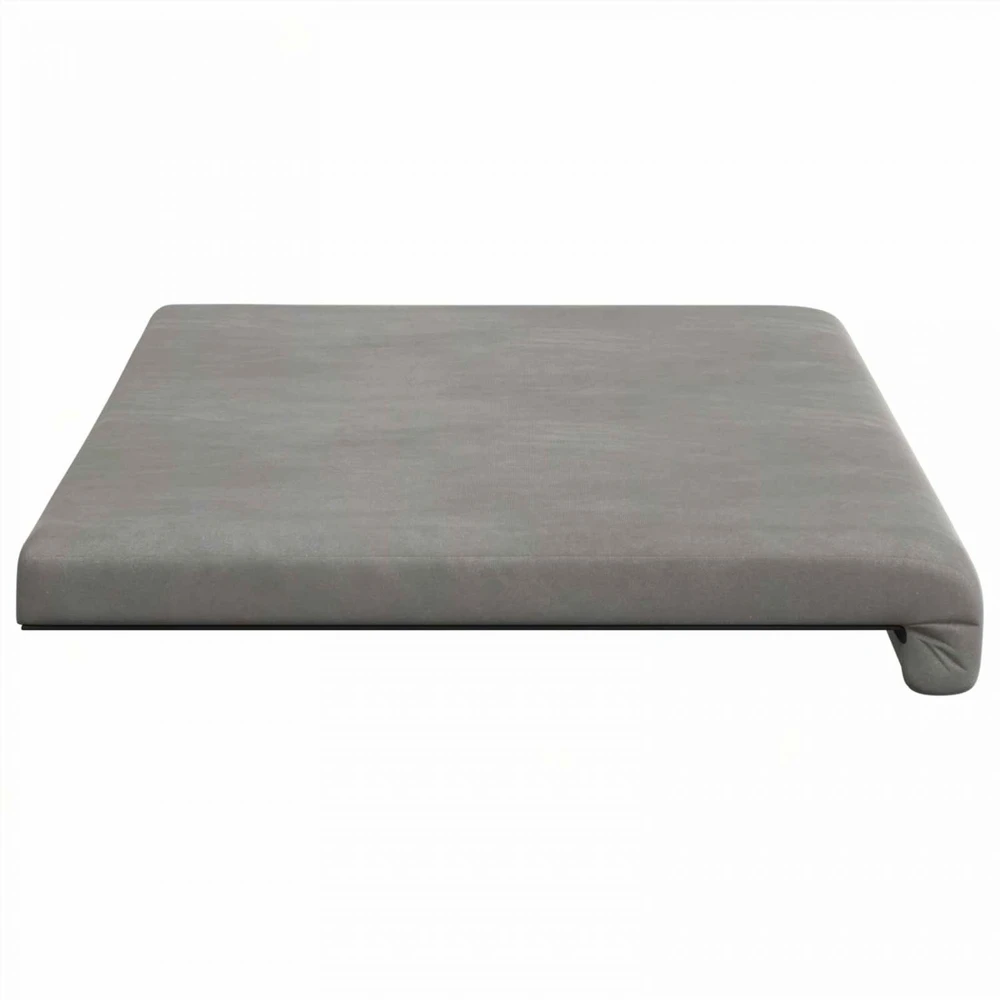 Suoliuko pagalvė Aksomas Šviesiai pilka Gylis 35 cm