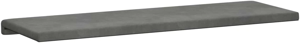 Suoliuko pagalvė Aksomas Tamsiai pilka Gylis 35 cm