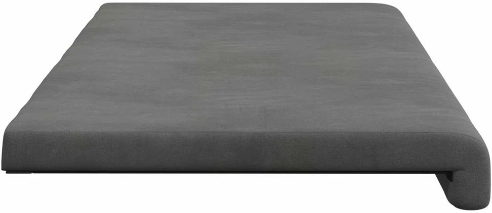 Suoliuko pagalvė Aksomas Tamsiai pilka Gylis 35 cm
