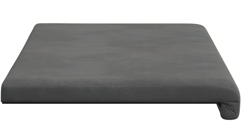 Suoliuko pagalvė Aksomas Tamsiai pilka Gylis 35 cm
