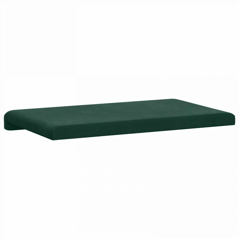 Suoliuko pagalvė Aksomas Tamsiai žalia Gylis 35 cm
