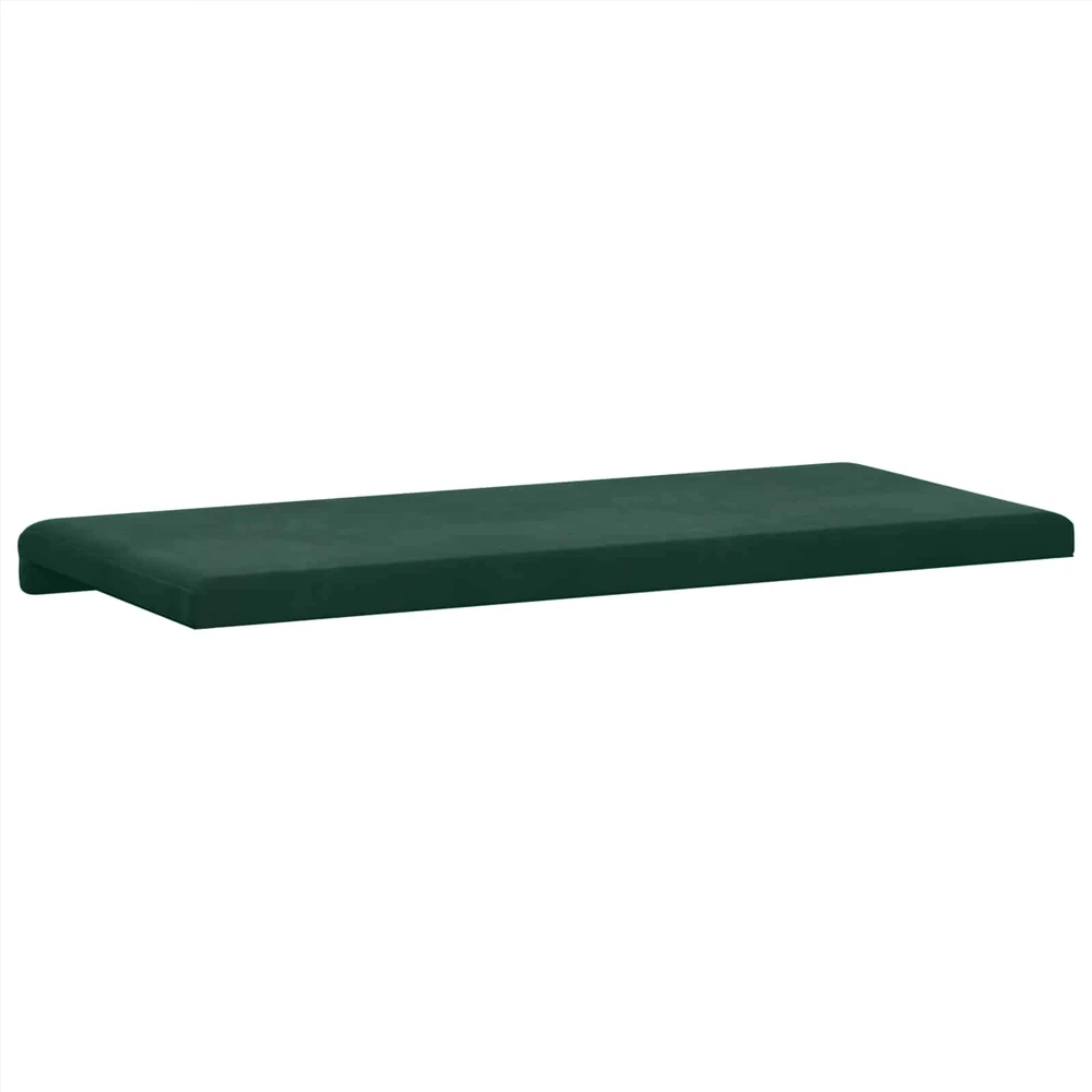 Suoliuko pagalvė Aksomas Tamsiai žalia Gylis 35 cm