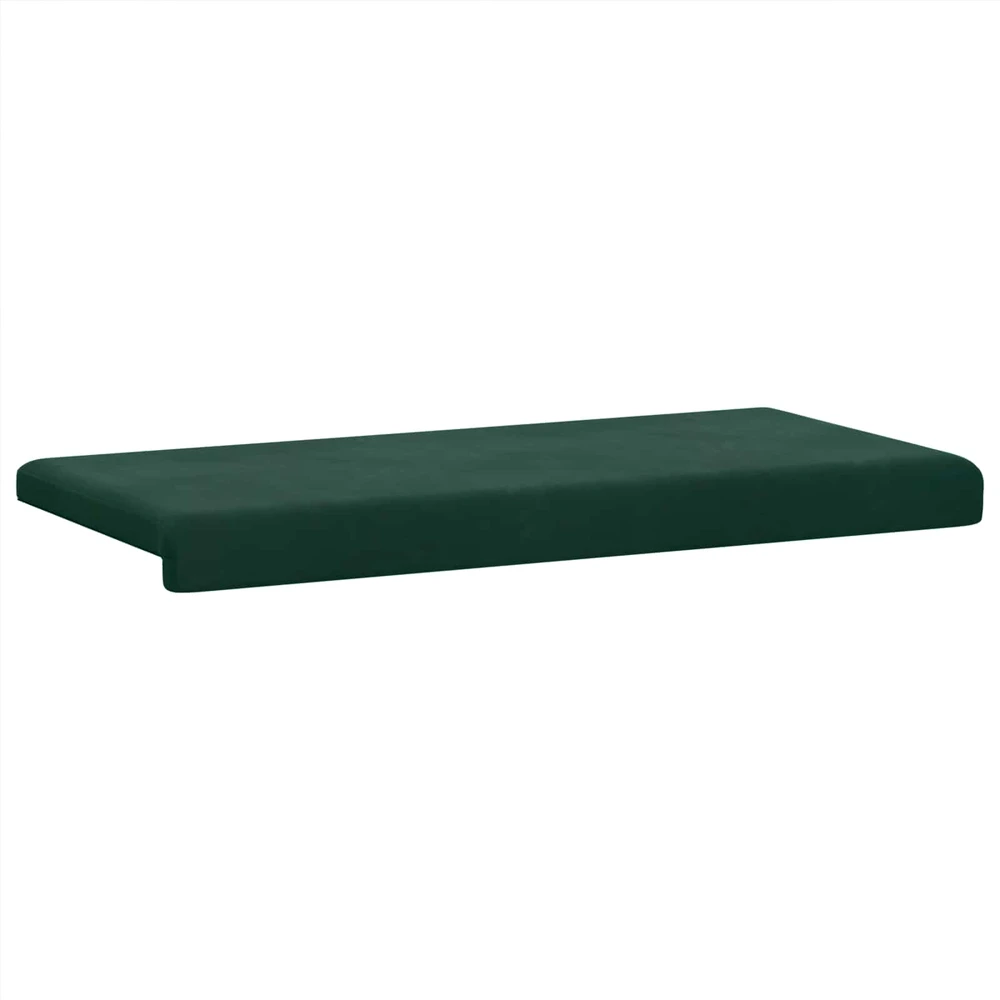 Suoliuko pagalvė Aksomas Tamsiai žalia Gylis 35 cm
