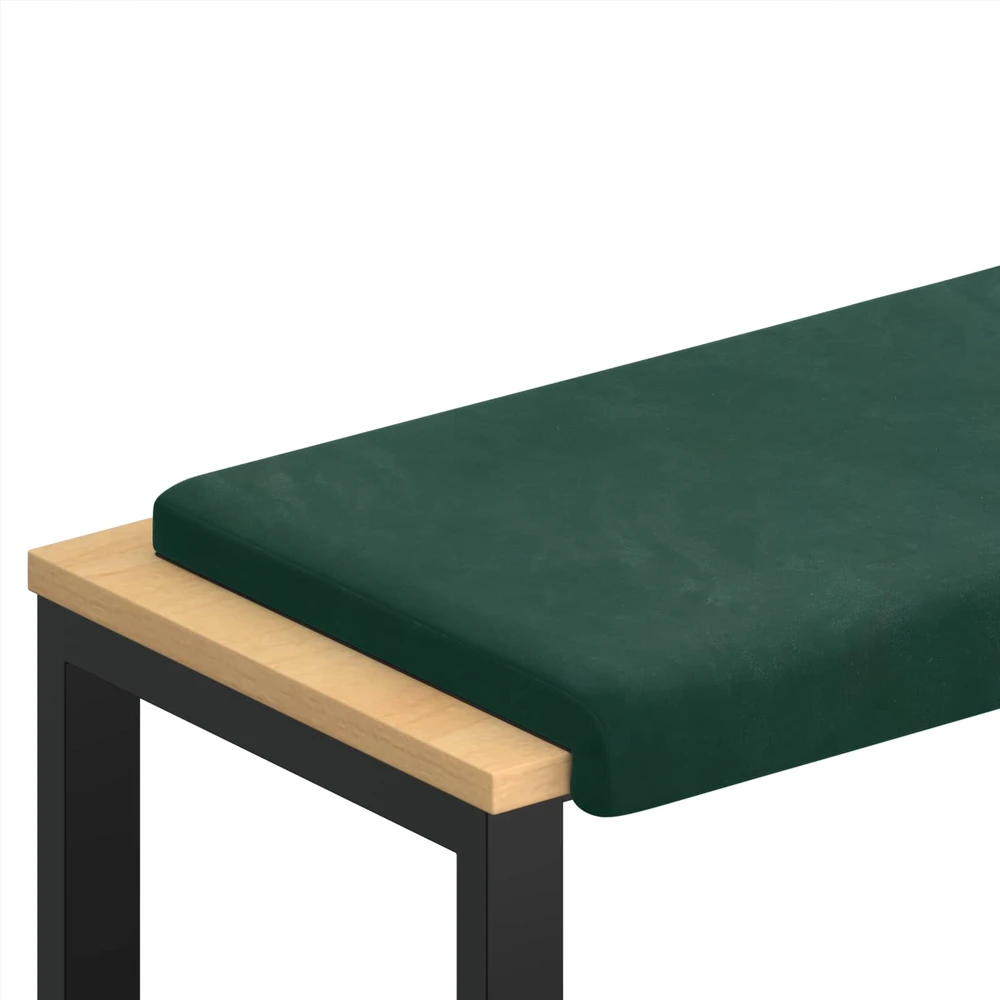 Suoliuko pagalvė Aksomas Tamsiai žalia Gylis 35 cm