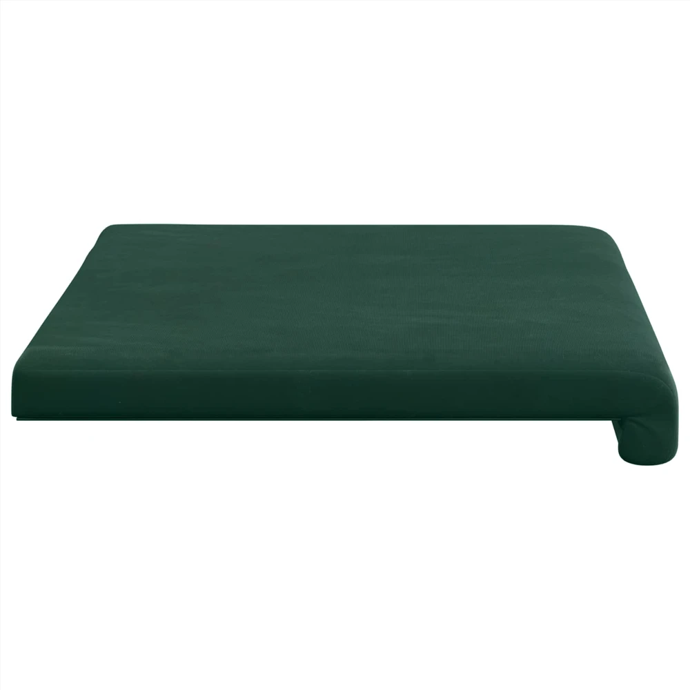 Suoliuko pagalvė Aksomas Tamsiai žalia Gylis 35 cm
