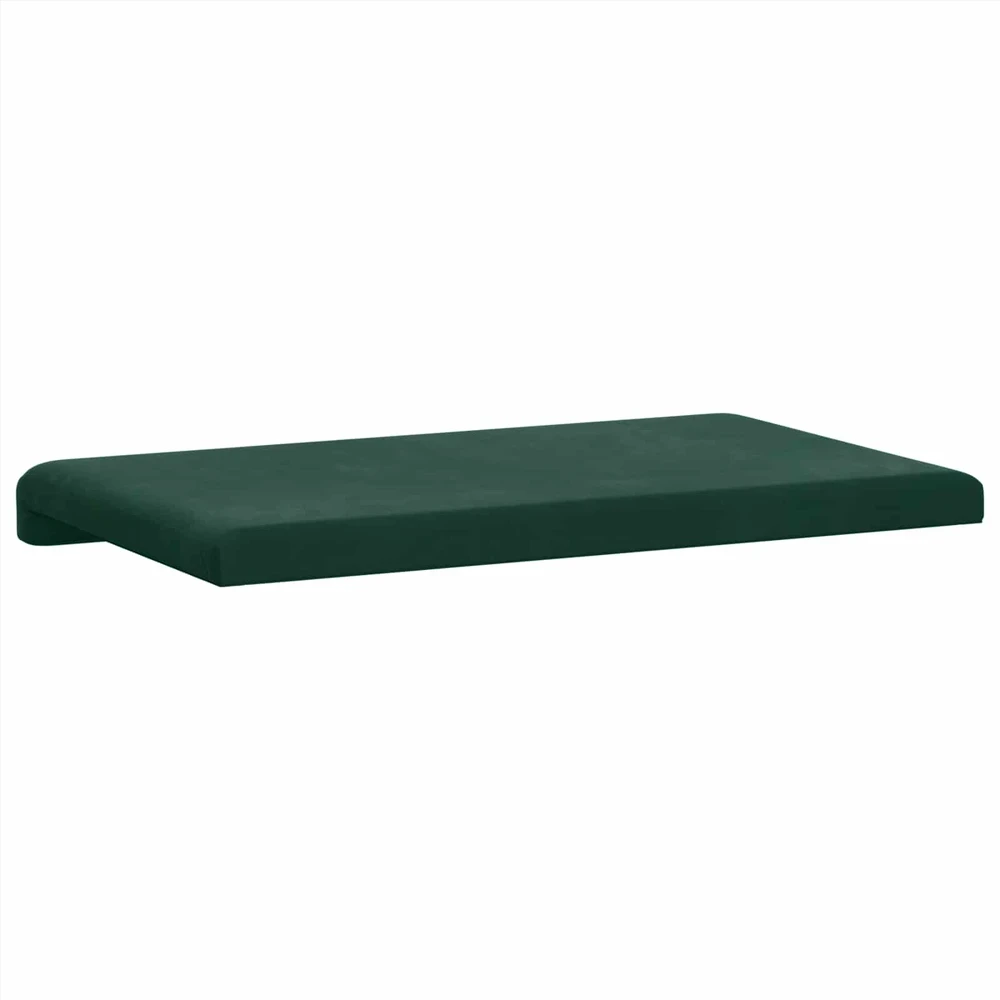 Suoliuko pagalvė Aksomas Tamsiai žalia Gylis 35 cm