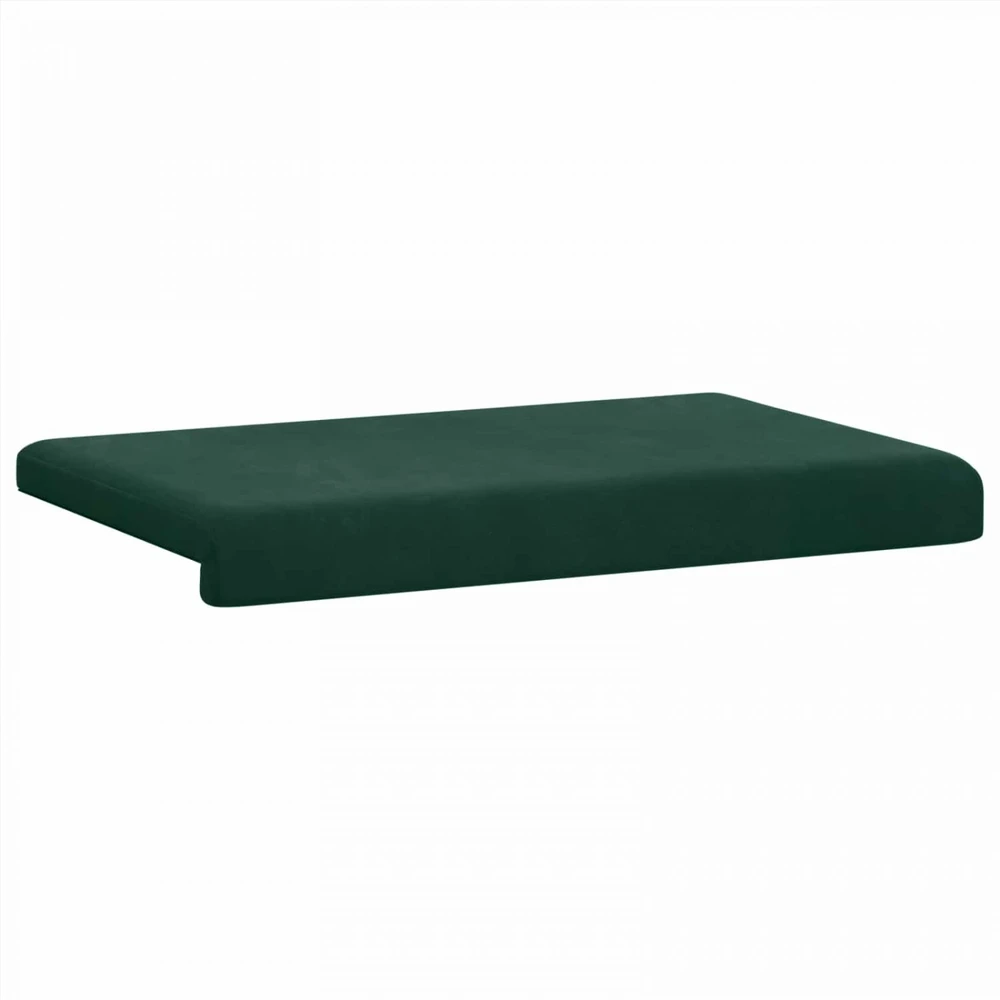Suoliuko pagalvė Aksomas Tamsiai žalia Gylis 35 cm