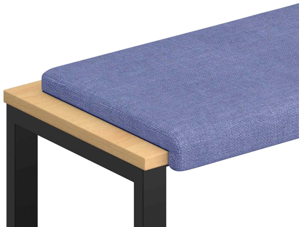 Suoliuko pagalvė Audinys Džinsinės mėlynos Gylis 35 cm