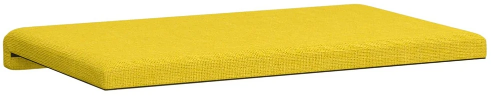 Suoliuko pagalvė Audinys Šviesi geltona Gylis 35 cm