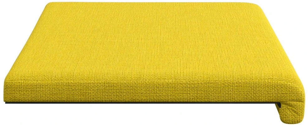 Suoliuko pagalvė Audinys Šviesi geltona Gylis 35 cm