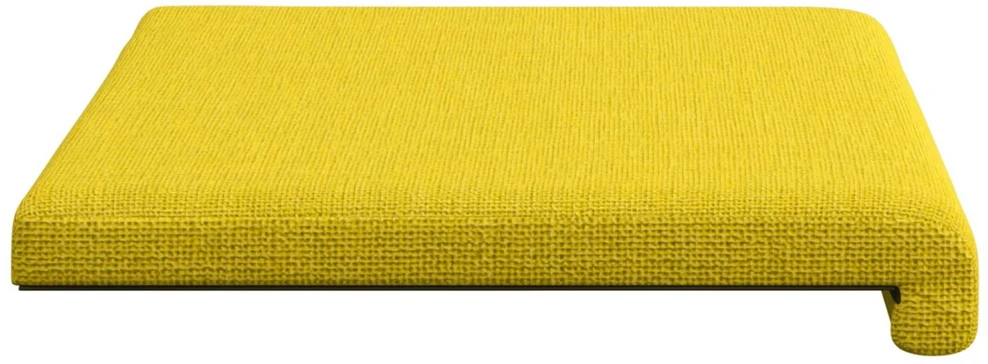 Suoliuko pagalvė Audinys Šviesi geltona Gylis 35 cm