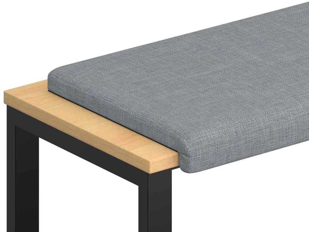 Suoliuko pagalvė Audinys Šviesiai pilka Gylis 35 cm