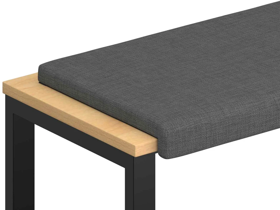 Suoliuko pagalvė Audinys Tamsiai pilka Gylis 35 cm