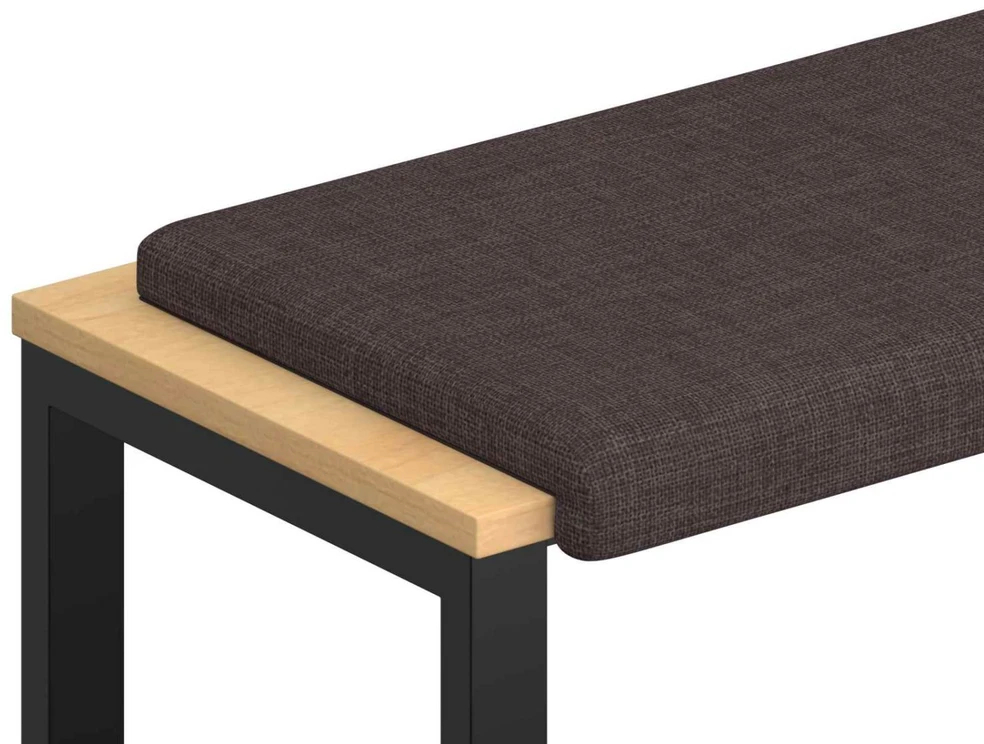 Suoliuko pagalvė Audinys Tamsiai rudas Gylis 35 cm