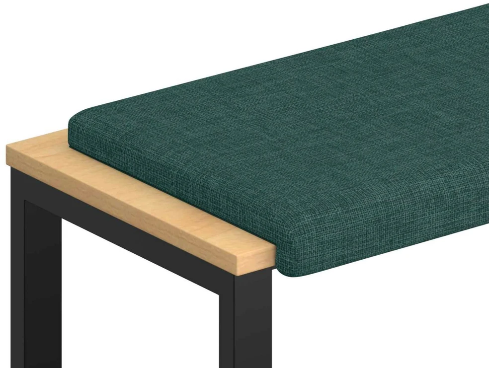 Suoliuko pagalvė Audinys Tamsiai žalia Gylis 35 cm