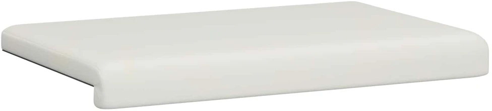 Suoliuko pagalvė Dirbtinė oda Balta Gylis 35 cm