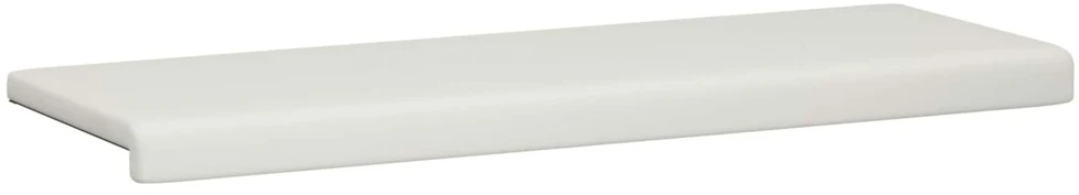 Suoliuko pagalvė Dirbtinė oda Balta Gylis 35 cm