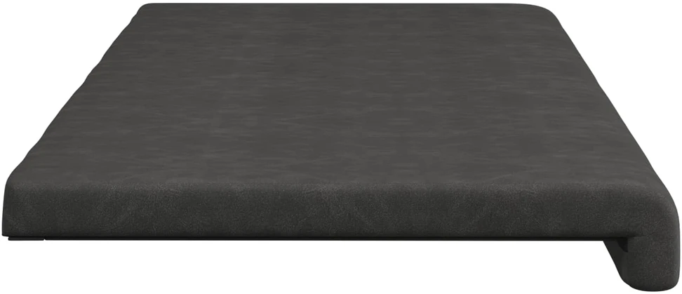 Suoliuko pagalvė Dirbtinė oda Juoda Gylis 35 cm