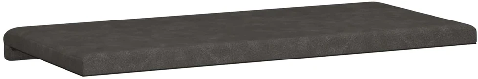 Suoliuko pagalvė Dirbtinė oda Juoda Gylis 35 cm