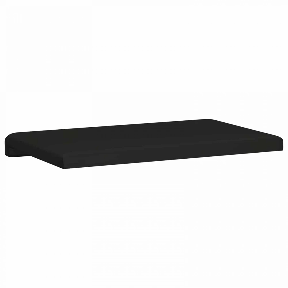 Suoliuko pagalvė Dirbtinė oda Juoda Gylis 35 cm