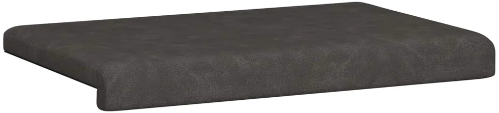 Suoliuko pagalvė Dirbtinė oda Juoda Gylis 35 cm