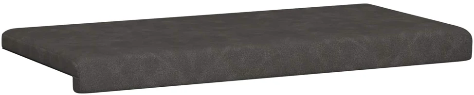 Suoliuko pagalvė Dirbtinė oda Juoda Gylis 35 cm