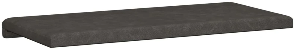 Suoliuko pagalvė Dirbtinė oda Juoda Gylis 35 cm