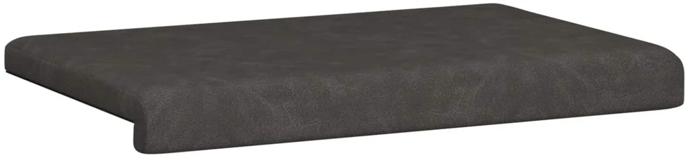 Suoliuko pagalvė Dirbtinė oda Juoda Gylis 35 cm