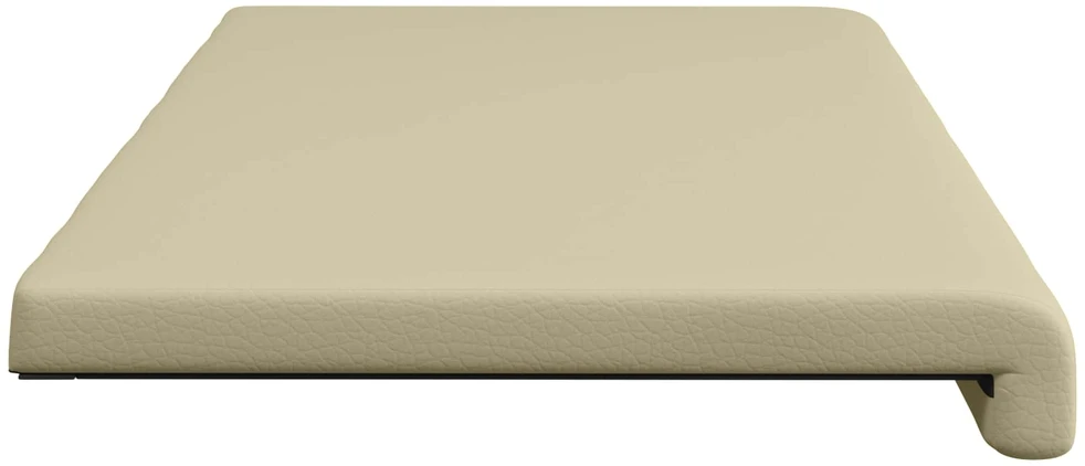 Suoliuko pagalvė Dirbtinė oda Kreminė Gylis 35 cm