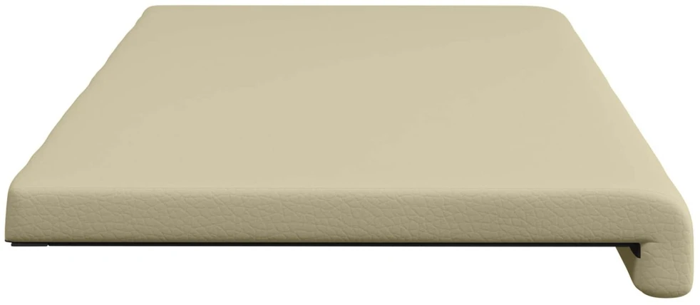 Suoliuko pagalvė Dirbtinė oda Kreminė Gylis 35 cm