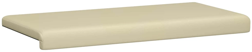 Suoliuko pagalvė Dirbtinė oda Kreminė Gylis 35 cm