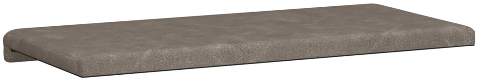 Suoliuko pagalvė Dirbtinė oda Pilka Gylis 35 cm