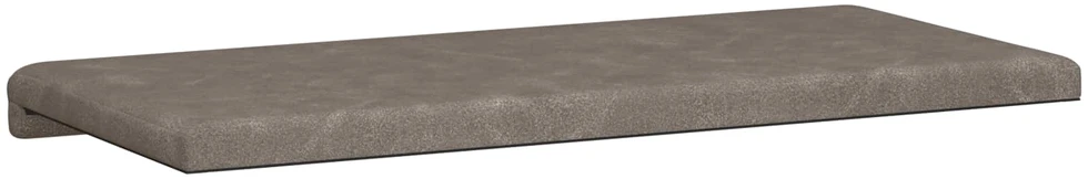 Suoliuko pagalvė Dirbtinė oda Pilka Gylis 35 cm