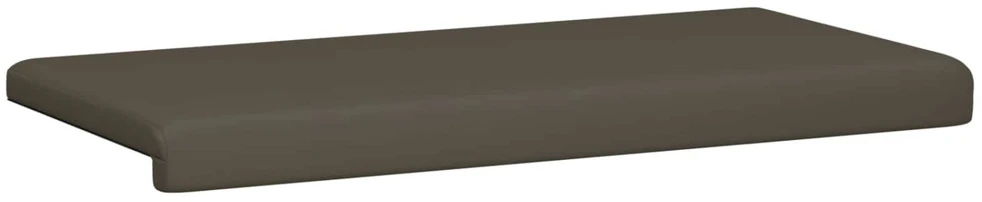 Suoliuko pagalvė Dirbtinė oda Pilka Gylis 35 cm