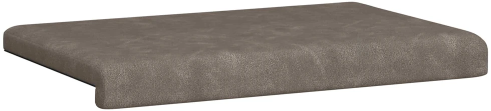Suoliuko pagalvė Dirbtinė oda Pilka Gylis 35 cm