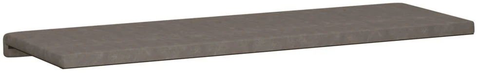 Suoliuko pagalvė Dirbtinė oda Pilka Gylis 35 cm